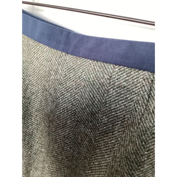 Boden Women's 100% Wool British Tweed Straight & Pencil Skirt Green Size 14R - Picture 5 of 11